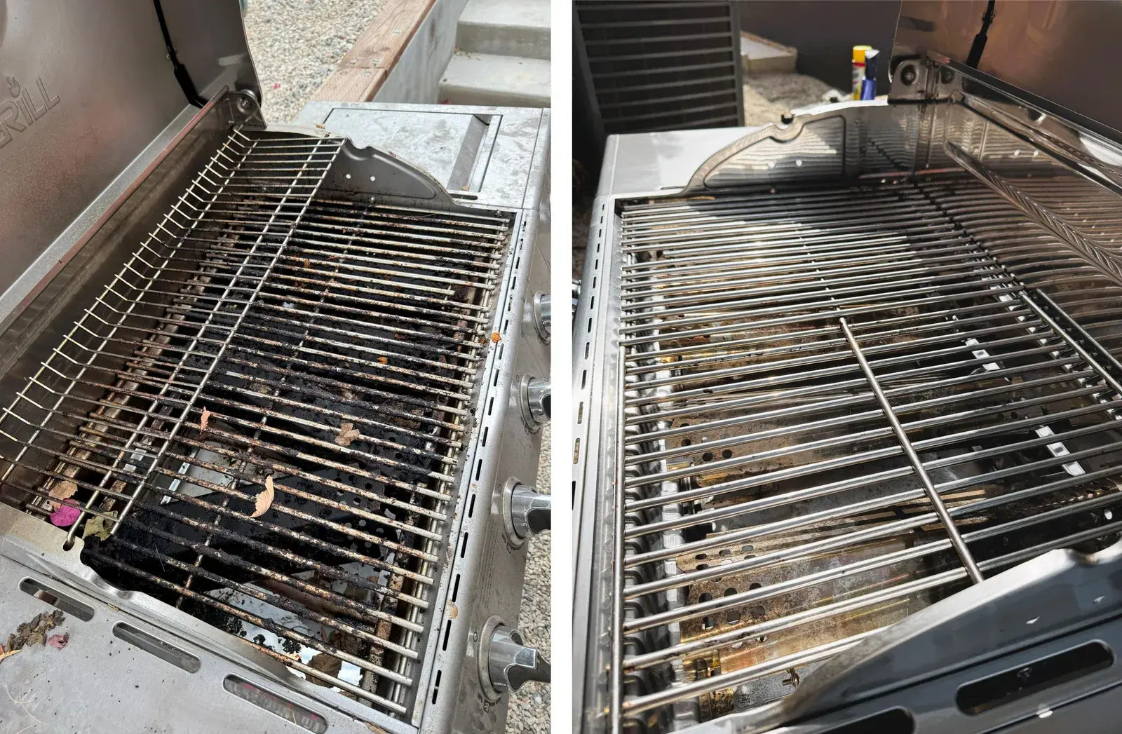 Patio cleaning in Los Angeles — before and after, photo 2