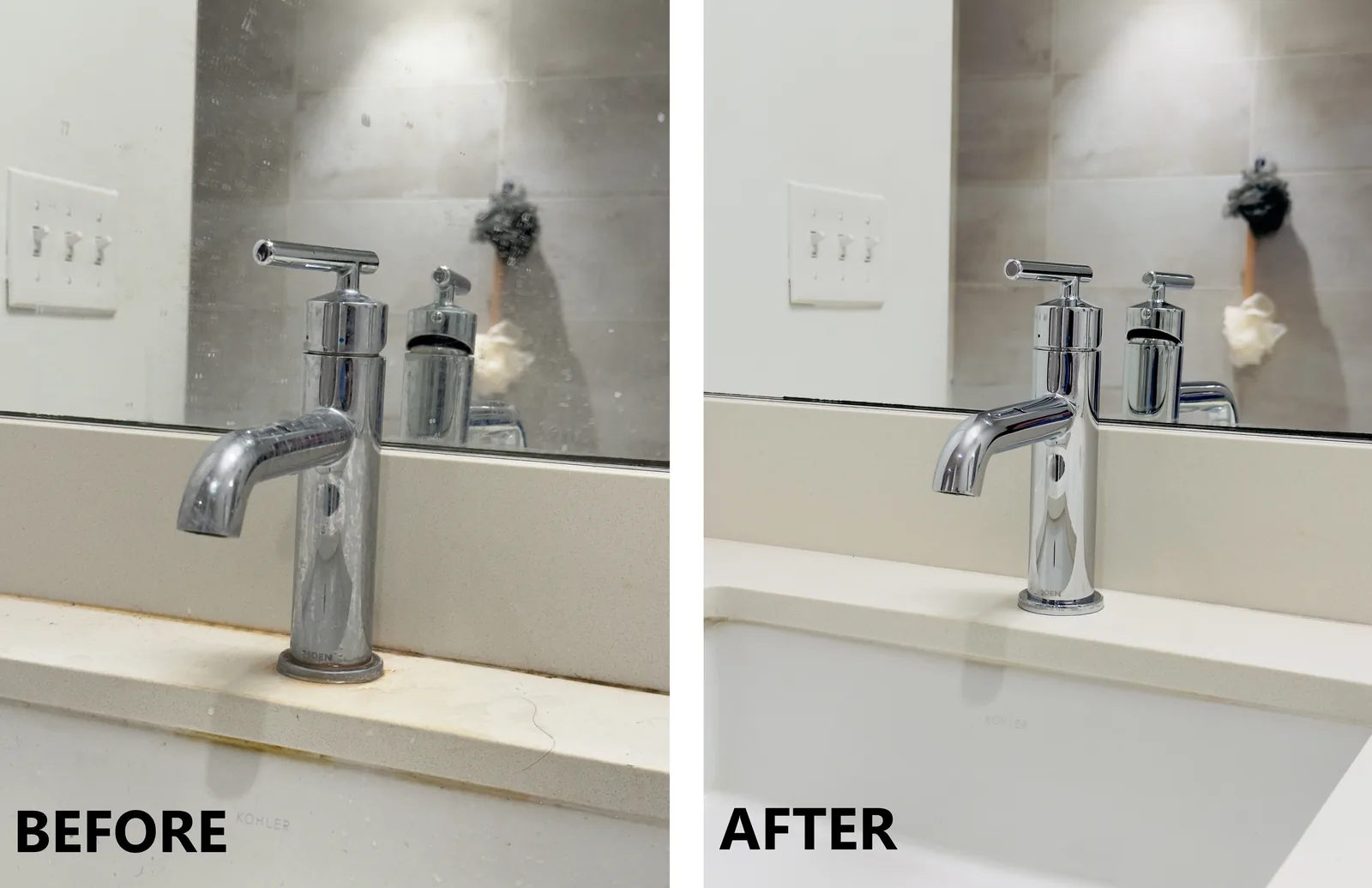 Bathroom in Los Angeles — house deep cleaning before and after (11)
