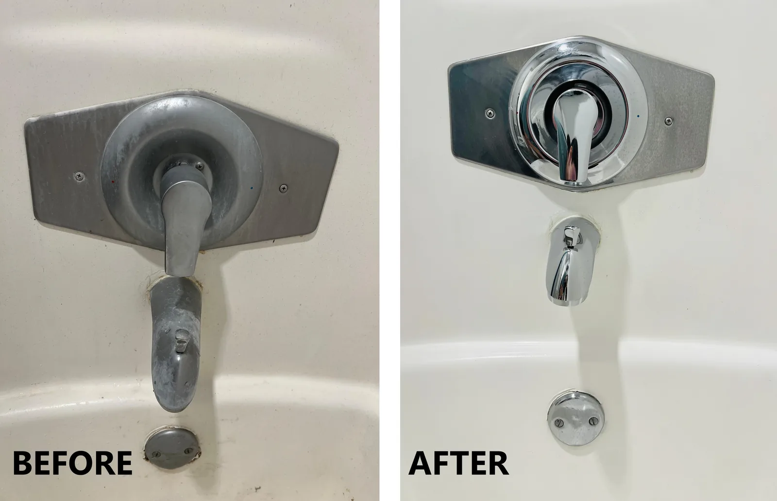 Bathroom in Los Angeles — house deep cleaning before and after (13)
